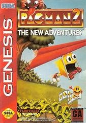 Sega Genesis Pac-Man 2 The New Adventures [In Box/Case Missing Inserts]